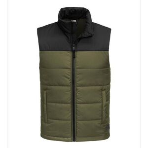 The North Face Men's Black and Olive Vest